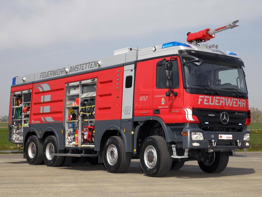  Mercedes-Benz Actros 4146 PT GTLF by Rosenbauer 2000 года  (фото 1 из 2)